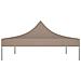 Tetto per Tendone per Feste 4x3 m Grigio Talpa 270 g / m² - Foto miniatura 4