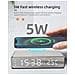 Sveglia Led Digitale Con Caricabatterie/termometro Wireless Silver - Foto miniatura 4