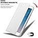 Custodia Compatibile Con Xiaomi Mi Max 2 In Classy Argento - Coperchio Protettiva Con Chiusura Magnetica, Funzione Stand E Tasca Per Le Carte - Foto miniatura 7