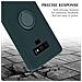Custodia Compatibile Con Samsung Galaxy Note 9 In Liquid Verde - Coperchio Protettivo In Silicone Tpu Flessibile Con Anello - Foto miniatura 7