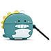 Custodia Compatibile Con Apple Airpod Pro 2 - Design Cute Dinosaur - Custodia Protettiva Per Cuffie In Silicone Indossabile 3d Case Portachiavi - Foto miniatura 8