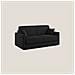 Chris Divano Letto In Microfibra Smacchiabile T11 Nero 206 Cm (mat. 160x197)  - Foto miniatura 4