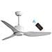 Eolo VSP1320 Ventilatore da Soffitto Diametro 132 cm con Controllo Vocale Colore Bianco - Foto miniatura 1