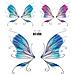 Adesivi Tatuaggio Farfalla 5 Fogli - Foto miniatura 1