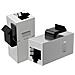 Adattatore Modulare di Rete Cat. 5E F /F Schermato FTP - Foto miniatura 2
