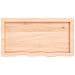 Ripiano a Parete 80x40x (2-6) cm Massello Rovere Non Trattato - Foto miniatura 3