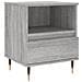 Comodino Grigio Sonoma 40x35x50 Cm In Legno Multistrato - Foto miniatura 2