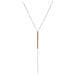 Gioielli C0154-cz-rg. Collana, Colore Grigio. Donna. - In ordine - Foto miniatura 2