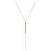 Gioielli C0154-cz-rg. Collana, Colore Grigio. Donna. - In ordine - Foto miniatura 3