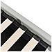 Letto Contenitore Velluto Bousse 180 X 200 Cm Grigio Chiaro - Foto miniatura 2