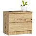 Comodino K60, 2 cassetti, 60x40x55 cm, Colore Quercia Artisan - Foto miniatura 1