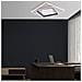 Plafoniera Moderna Lulu' In Alluminio Bianco Nero Led Integrato Cct - Foto miniatura 5