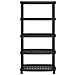 Scaffale A 5 Ripiani Nero 93,5x45,5x194,5 Cm In Pp - Foto miniatura 3