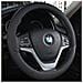 Coprivolante Antiscivolo In Pelle Pu Per Volante Dell'auto Black - Foto miniatura 6