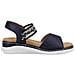 Blue Casual Open Sandals Sandali Pelle Scarpe Donna Blu Eu 39, V9253-14 - Foto miniatura 3