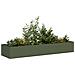 Fioriera Verde Oliva 280x80x40 Cm In Acciaio - Foto miniatura 1