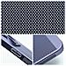 Custodia Back Cover Shell Rigida Antiscivolo Traforata Per Samsung Galaxy S23 Fe Blu - Foto miniatura 4