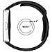 Cinturino In Silicone Per Huawei Band 10/9/8 - Texture A Pois Black - Foto miniatura 2
