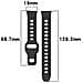 Cinturino In Silicone Per Huawei Band 10/9/8 - Texture A Pois Black - Foto miniatura 3