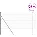 Set di Recinzioni Set di 2 Acciaio zincato 25 x 1,2 m Durevole - Foto miniatura 3