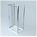 Box Doccia 3 Lati 70x70x70 Cm: Fisso + Angolare Scorrevole Cromato Lica - Foto miniatura 1