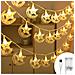 Luci Ramadan Eid Led 6m 40 Diodi Decorazione Stelle E Luna Con Timer - Foto miniatura 1