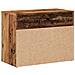 Scarpiera Legno Antico 60x30x45 cm in Legno Multistrato - Foto miniatura 6