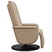 Poltrona Reclinabile con Poggiapiedi Cappuccino in Similpelle - Foto miniatura 4