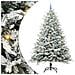 Albero di Natale artificiale preilluminato con set di palline - Foto miniatura 1