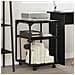 Supporto per Stampante Rovere Nero 43 x 48 x 64 cm - Foto miniatura 2
