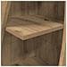 Mobile angolare Bianco 32x32x140cm Legno multistrato - Foto miniatura 8