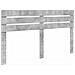 Letto con Contenitore con testiera Grigio cemento 200 x 200 cm - Foto miniatura 7