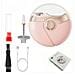 Tagliaunghie E Levigatrice Elettrica 3-in-1: Sicuro, Automatico Con Luce Led Pink - Foto miniatura 2
