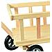 Passeggino da giardino in legno per bambini, piccolo - Foto miniatura 2
