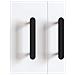 Maniglia per Armadio 474 pcs Nero 121 x 16.6 x 28.3 mm Ferro - Foto miniatura 6