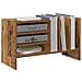 Mobile porta vinili Legno vecchio 78.5 x 35 x 45 cm - Foto miniatura 3