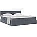 Letto con Contenitore con materasso Grigio scuro 100 x 200 cm - Foto miniatura 3
