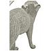 Scultura Gatto Sparky In Resina Argento Effetto Cristalli - Foto miniatura 3