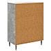Credenza Grigio Cemento 66 x 34,5 x 92 cm Legno ingegnerizzato - Foto miniatura 6