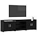 Mobile TV 168 x 33 x 47 cm Rovere Nero Legno ingegnerizzato - Foto miniatura 2