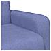 Poltrona Blu jeans Tessuto - Foto miniatura 6