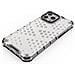 Honeycomb Corpo Con Copertura Rigida E Bumper In Tpu, Progettato Per Iphone 13 Pro Max, Nero - Foto miniatura 7