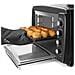 60070 - Guanto da cucina in tessuto ignifugo 36 cm - Nero - Foto miniatura 2