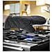 60070 - Guanto da cucina in tessuto ignifugo 36 cm - Nero - Foto miniatura 3