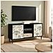 Mobile TV GOTHA 102 x 33 x 51 cm Rovere Nero - Foto miniatura 2
