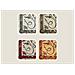 Copritavolo Salotto Cucina Cinigliato Lavorazione Jacquard Modello Gold 140x240 Beige - Foto miniatura 5