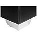 Letto Boxspring In Pelle Nera 160 X 200 Cm President - Foto miniatura 5
