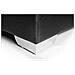 Letto Boxspring In Pelle Nera 160 X 200 Cm President - Foto miniatura 7