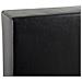Letto Boxspring In Pelle Nera 160 X 200 Cm President - Foto miniatura 19