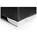 Letto Boxspring In Pelle Nera 160 X 200 Cm President - Foto miniatura 22